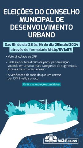Eleições CMDU 2024 - Entidades Participantes Eleições CMDU 2024